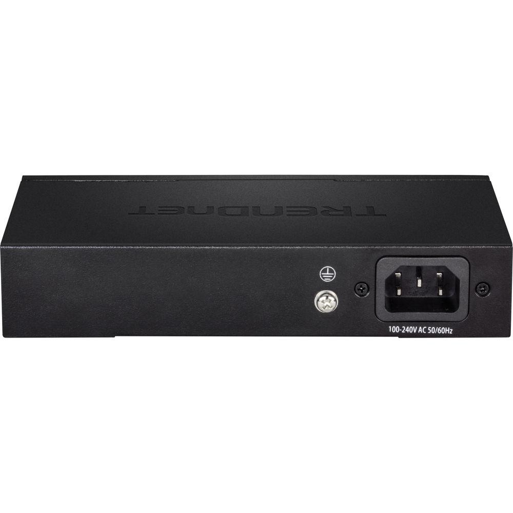 TRENDnet TPE-S50 6-Port Fast Ethernet PoE Switch