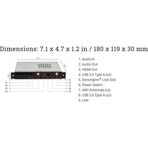 ViewSonic Operations Slot-In PC for Viewsonic Viewboard