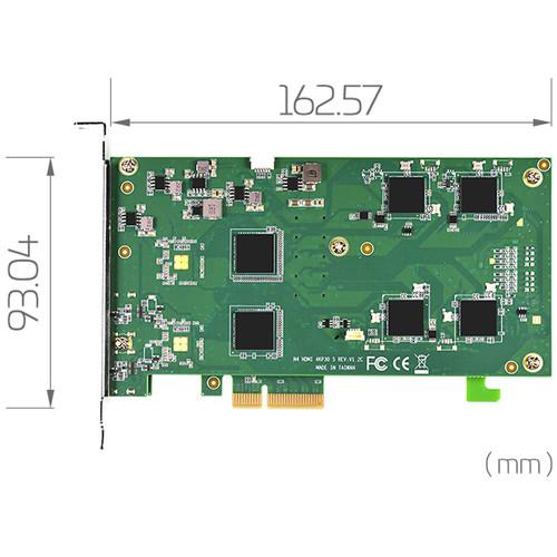 YUAN SC560N4 4-Channel PCIe x4 HDMI 4K Capture Card
