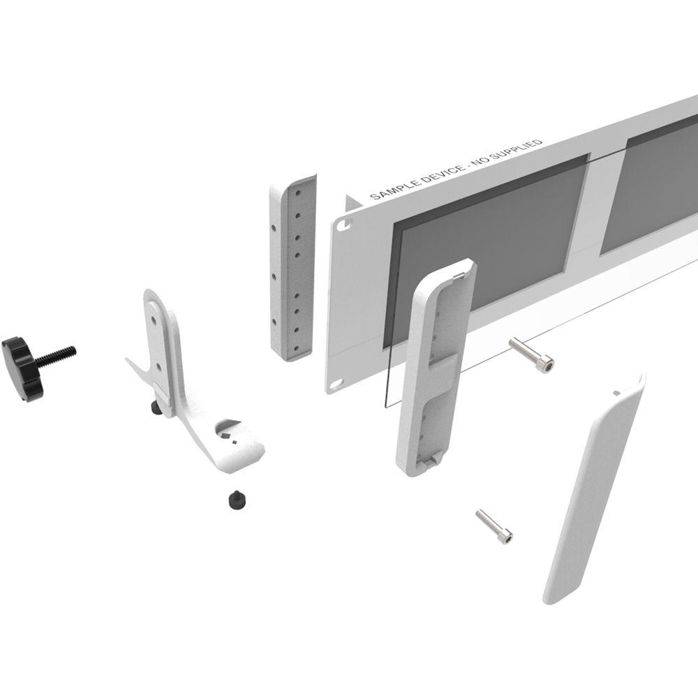 4TEKY 3 RU Rack for Desktop Wall Rack Screen Protection