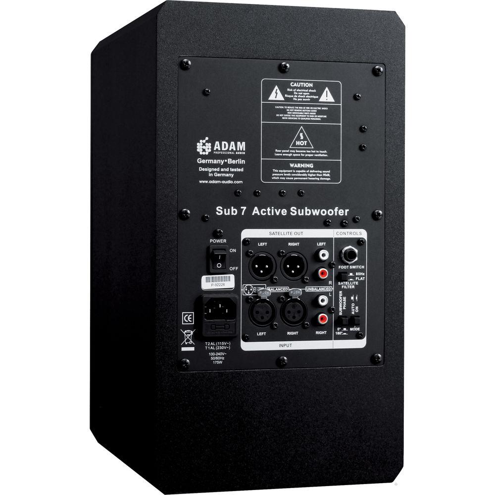 Adam Professional Audio AX 2.1 Bundle with A3X Monitors and SUB7 Subwoofer