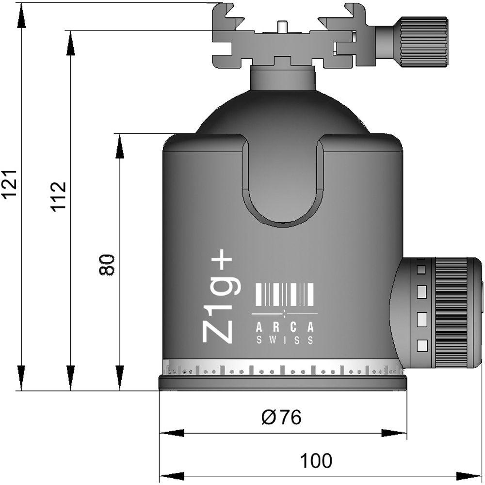 Arca-Swiss Monoball Z1g Ball Head