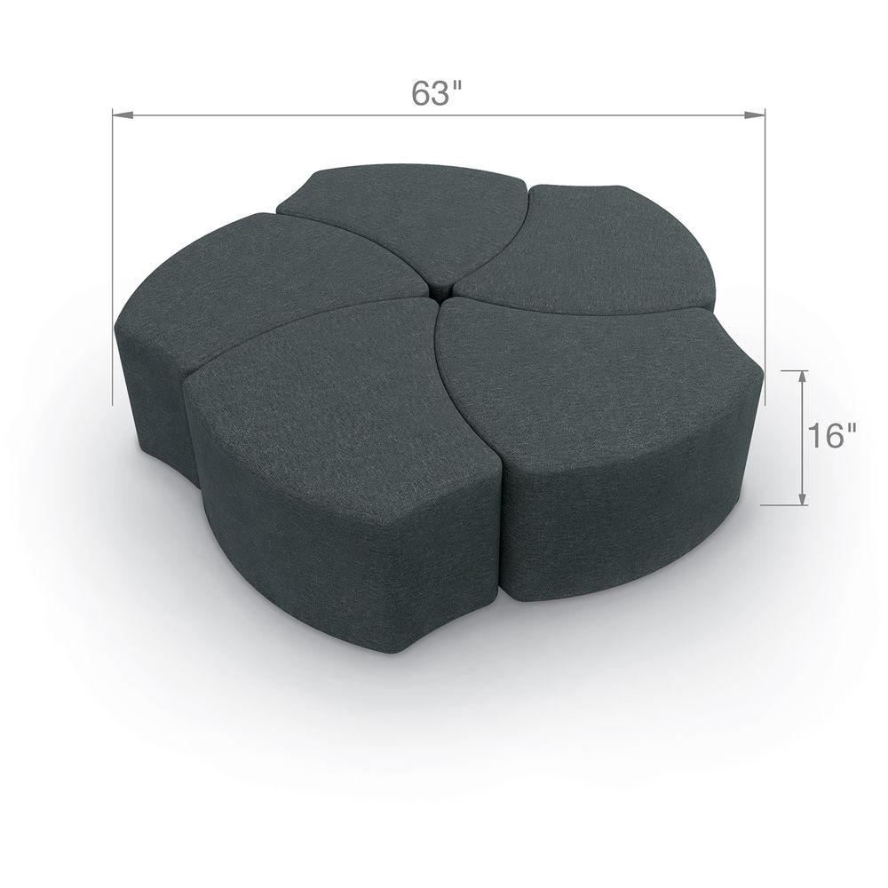 Balt Economy Shapes Modular Lounge Seat