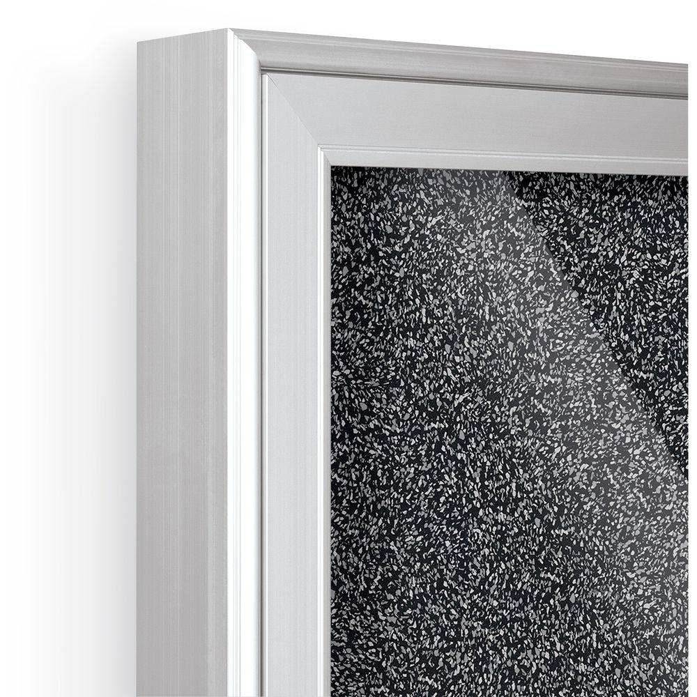 Best Rite Indoor Enclosed Two-Door Bulletin Board Cabinet