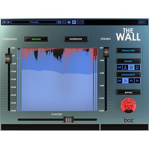 BOZ DIGITAL The Wall - Brickwall Mastering Limiter Plug-In
