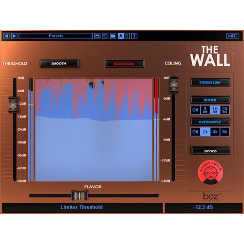 BOZ DIGITAL The Wall - Brickwall Mastering Limiter Plug-In