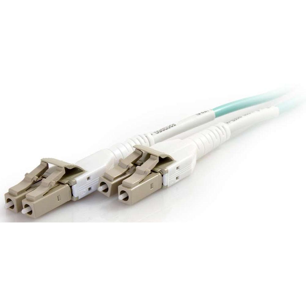 C2G LC Male to LC Male Uniboot 50 125 Multimode Fiber OM3 Cable