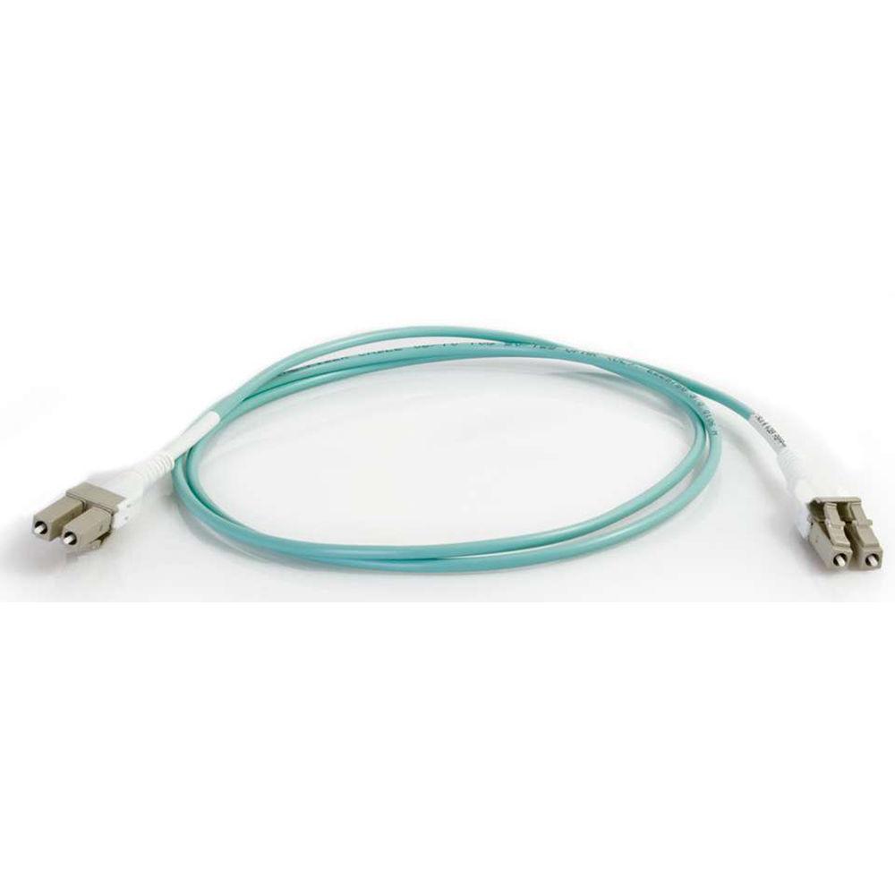 C2G LC Male to LC Male Uniboot 50 125 Multimode Fiber OM3 Cable