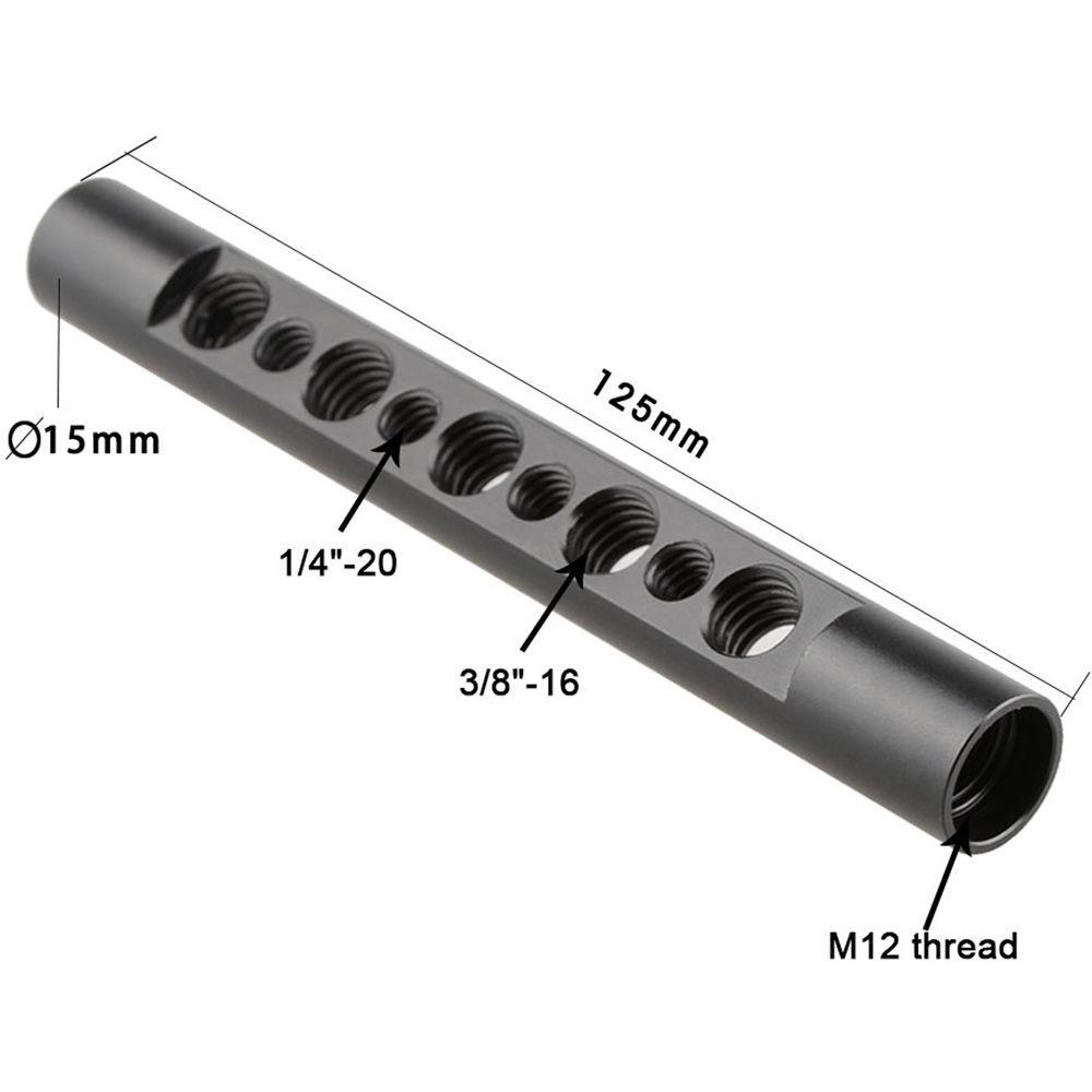 CAMVATE 15mm Side Cheese Rod