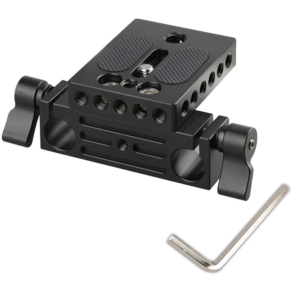 CAMVATE Baseplate with Railblock for 15mm LWS Rods