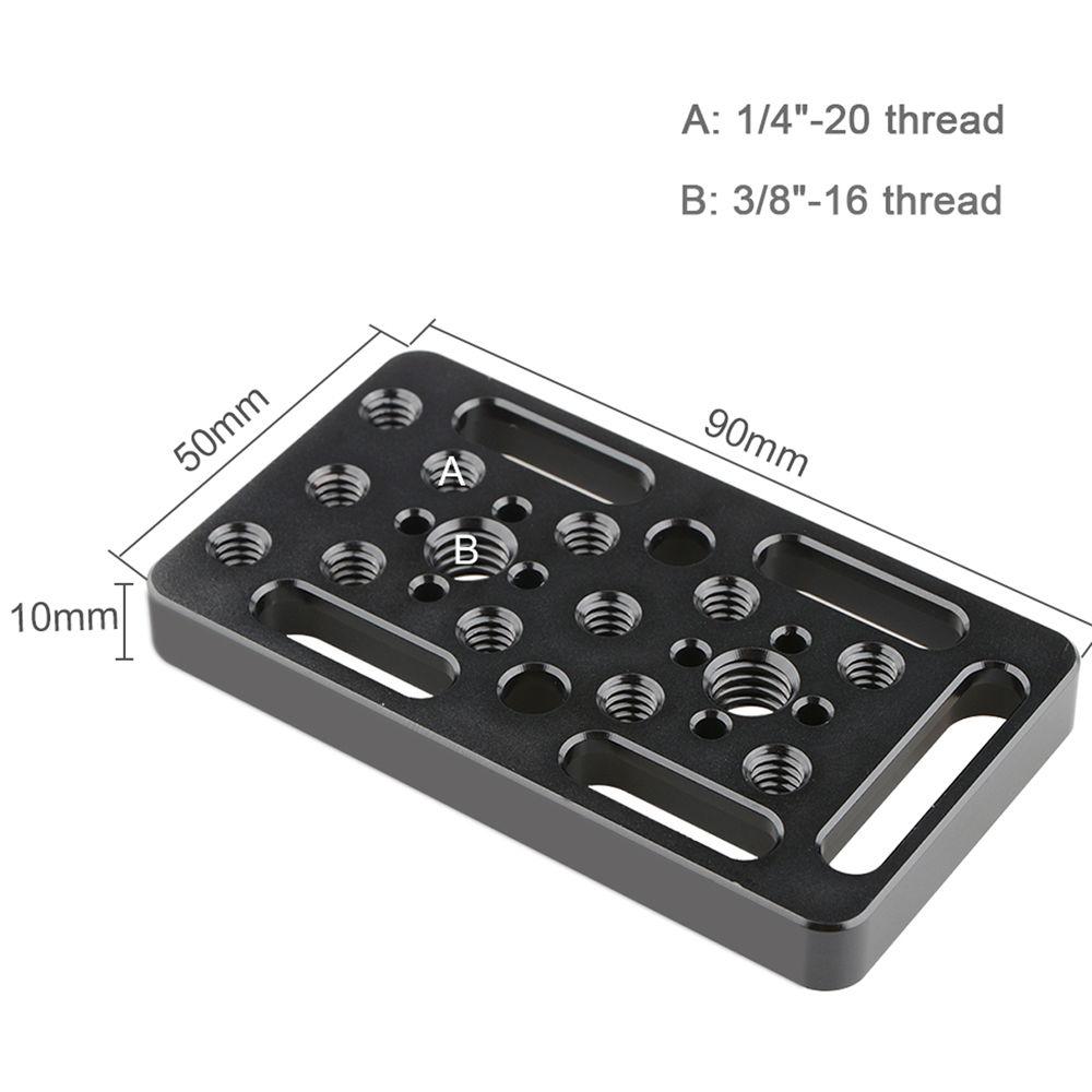 CAMVATE Mounting Cheese Plate with ARRI Accessory Mount
