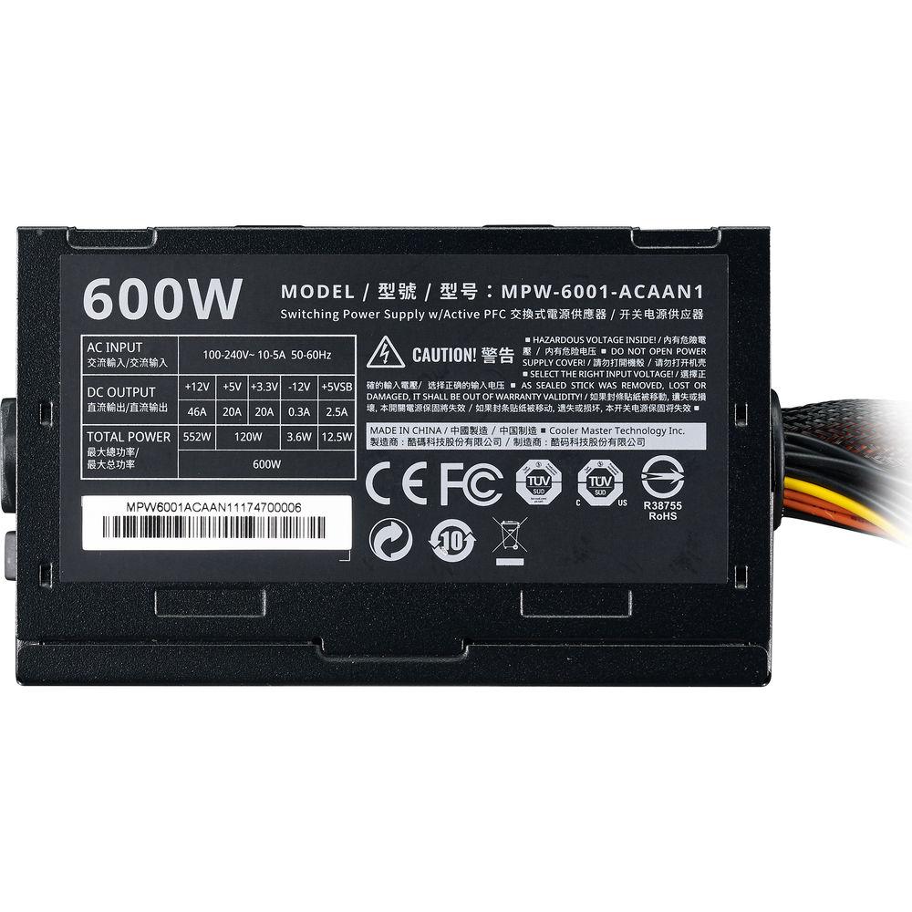 Cooler Master Elite V3 600W Power Supply