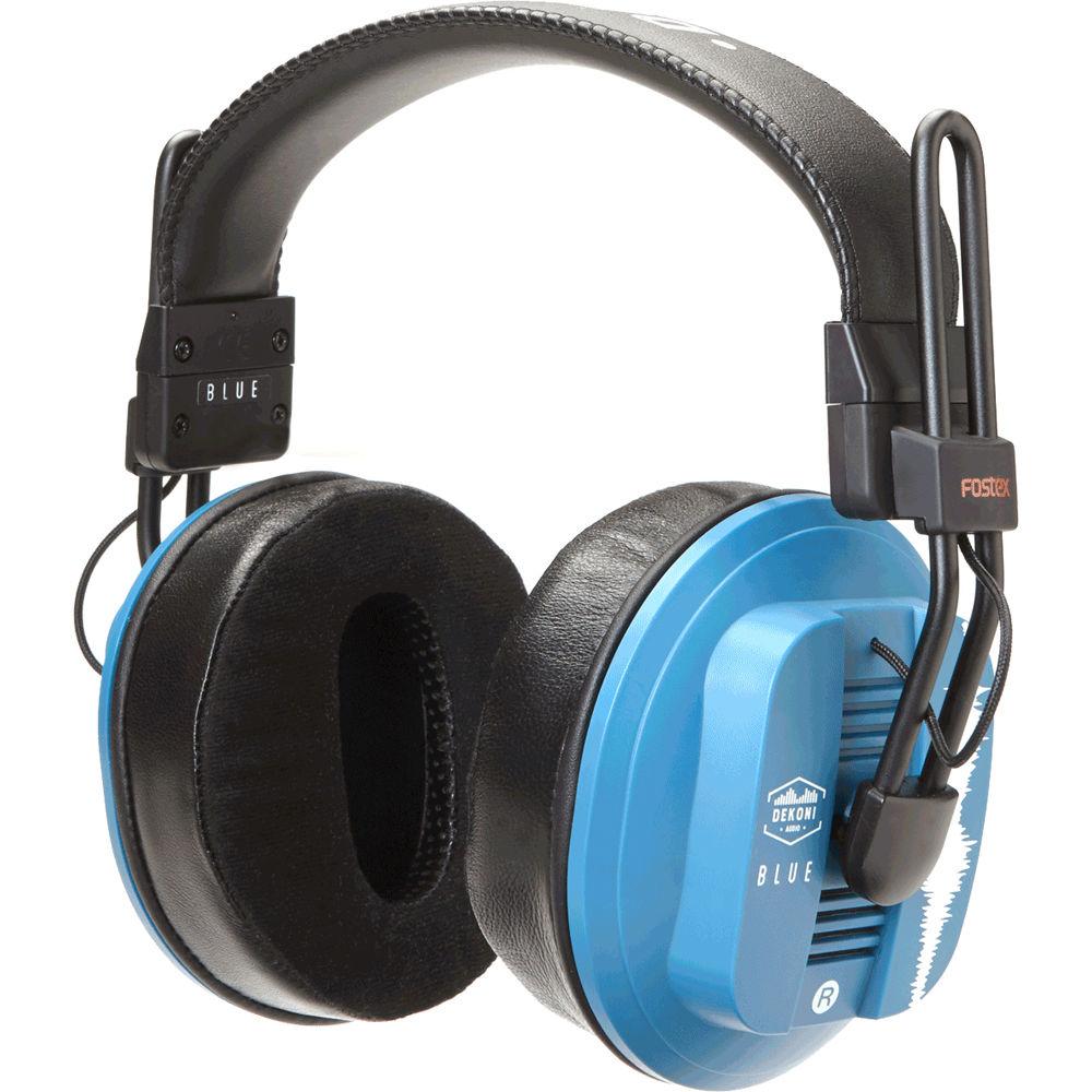 Dekoni Audio Blue - Fostex Dekoni HiFi Audiophile Planar Magnetic Headphone