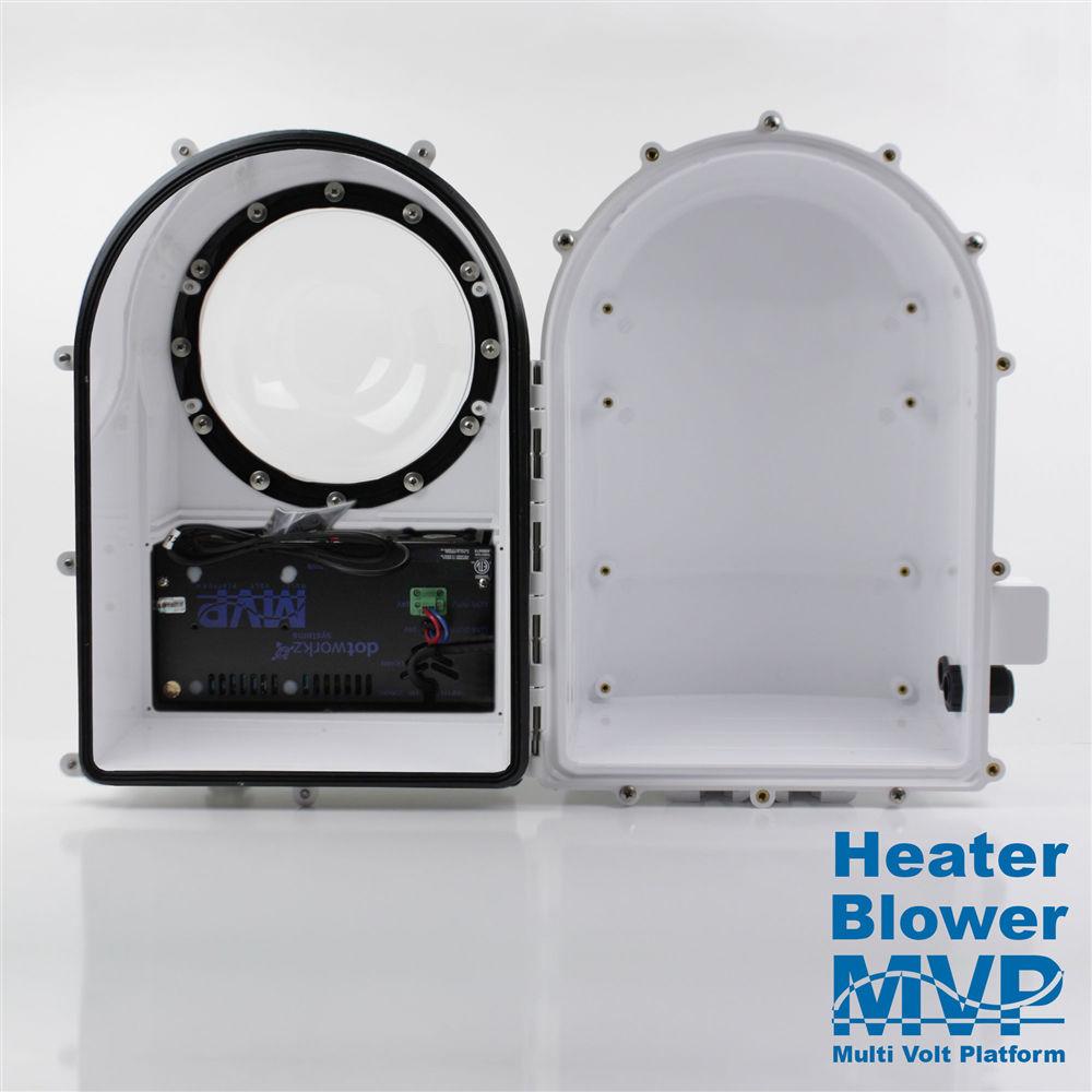 Dotworkz D3 Heater Blower Camera Enclosure with MVP and Tinted Lens