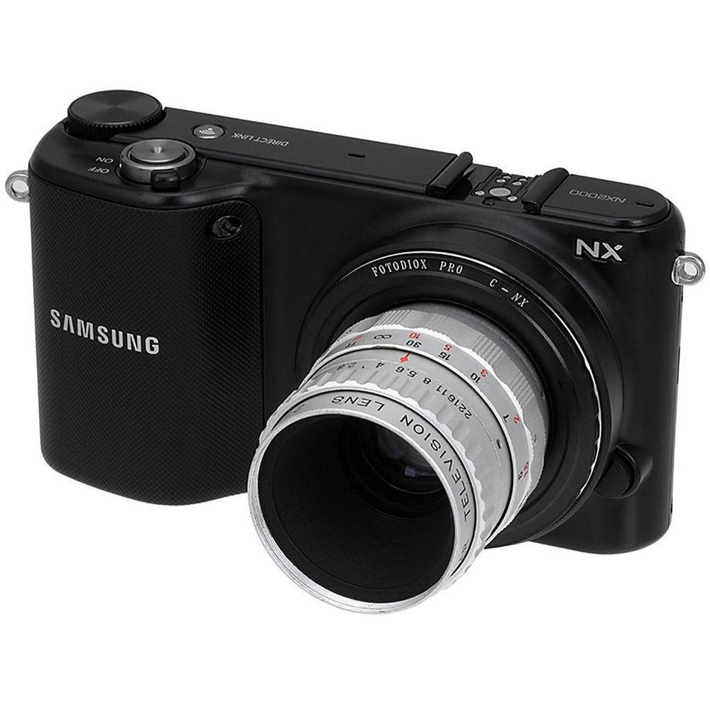 FotodioX Mount Adapter for C-Mount Lens to Samsung NX-Mount Camera