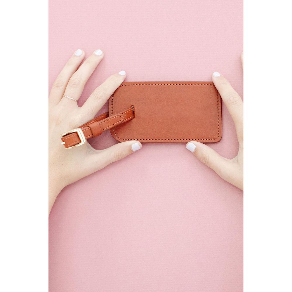 Fotostrap Cognac Luggage Tag