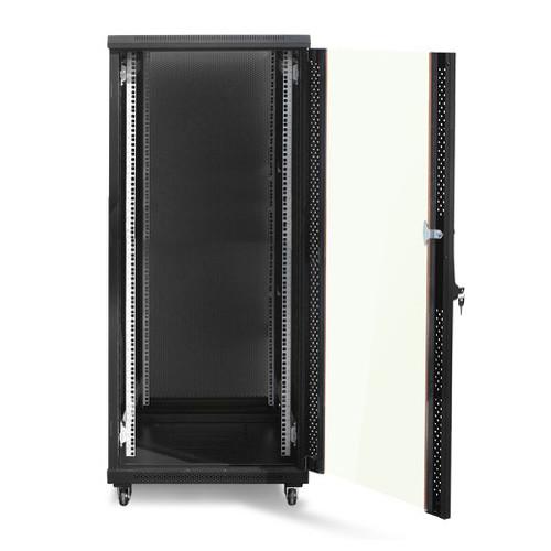 iStarUSA Claytek WNG3210-SFH25 Knock-Down Server Cabinet with 1 RU Supporting Tray