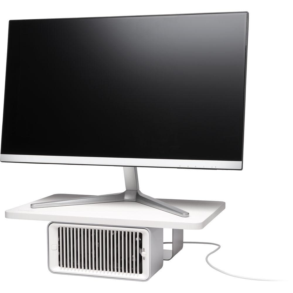 Kensington CoolView Wellness Monitor Stand with Desk Fan
