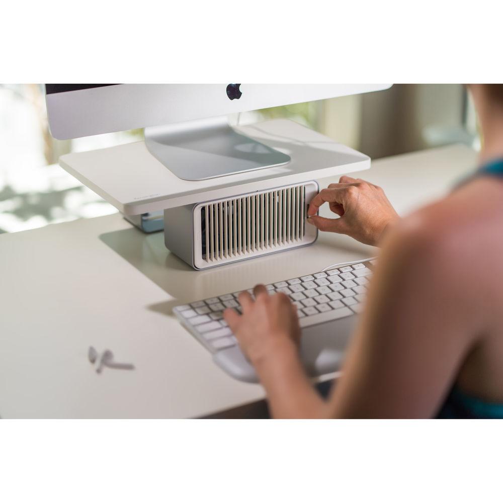 Kensington CoolView Wellness Monitor Stand with Desk Fan