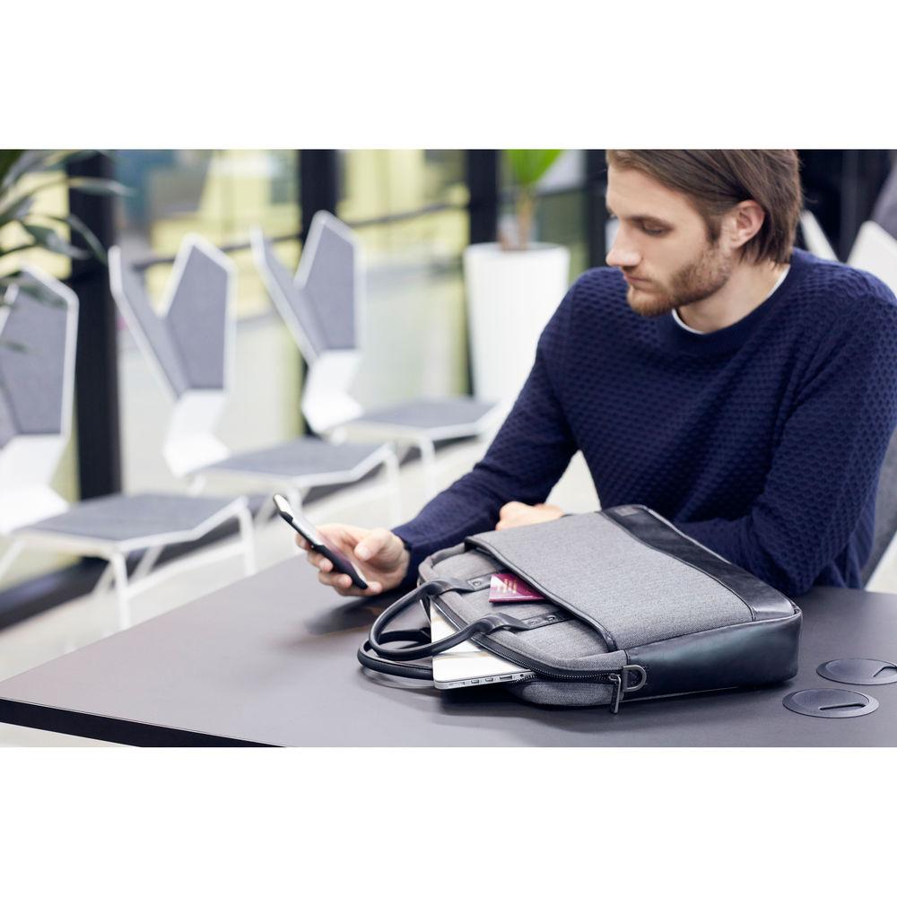 KNOMO USA 15.6" Princeton Laptop Briefcase