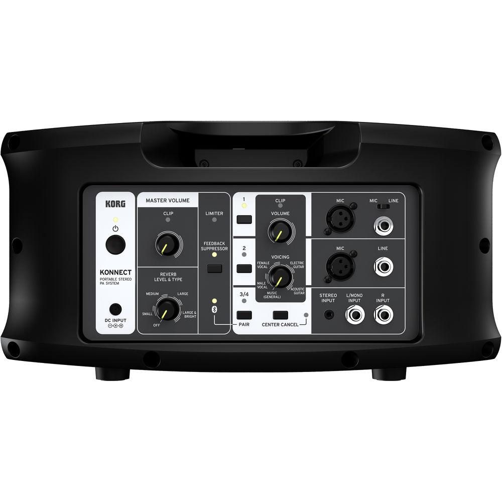 Korg Konnect Portable Stereo PA System with Bluetooth