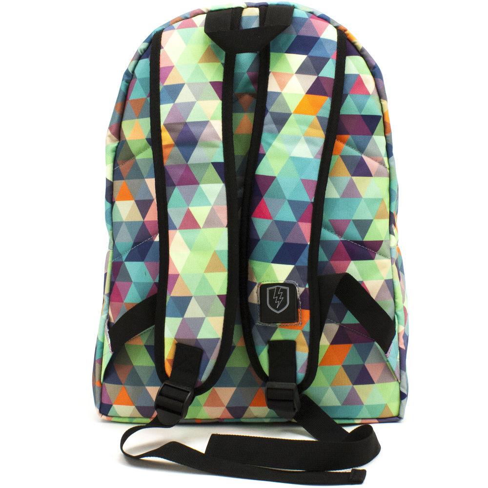 M-Edge Graffiti Backpack with Built-In Battery