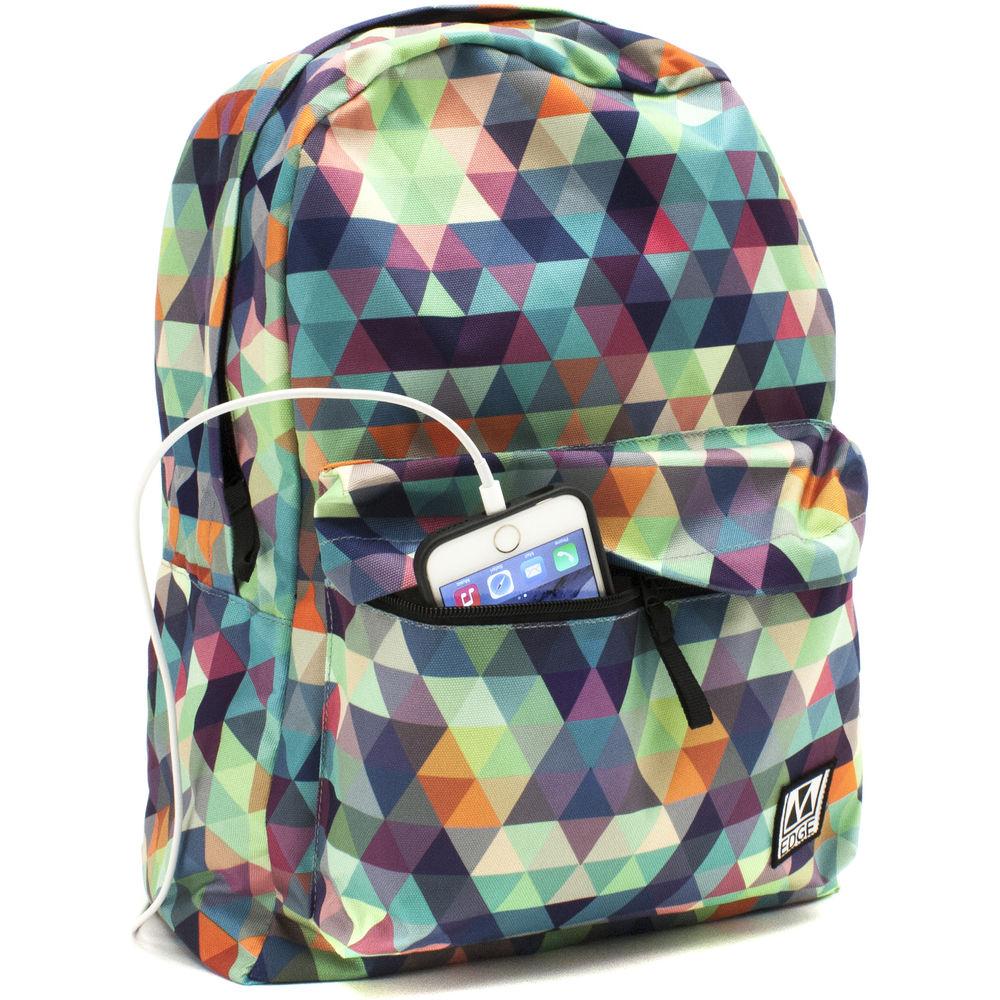 M-Edge Graffiti Backpack with Built-In Battery