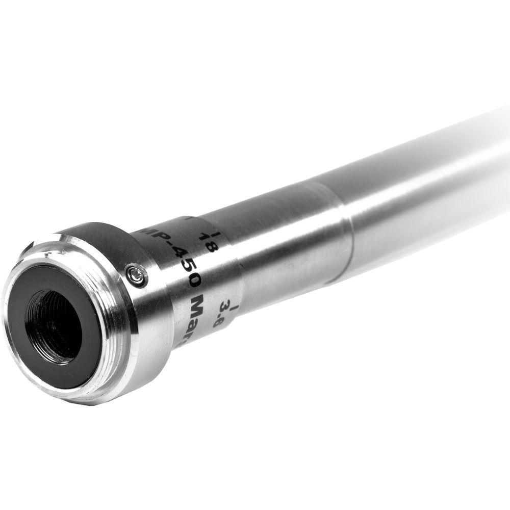 Marshall Electronics V-ZPL-HITEMP-B-450 High Temperature 3.6-18mm f 1.8 Stainless Steel Pinhole Lens