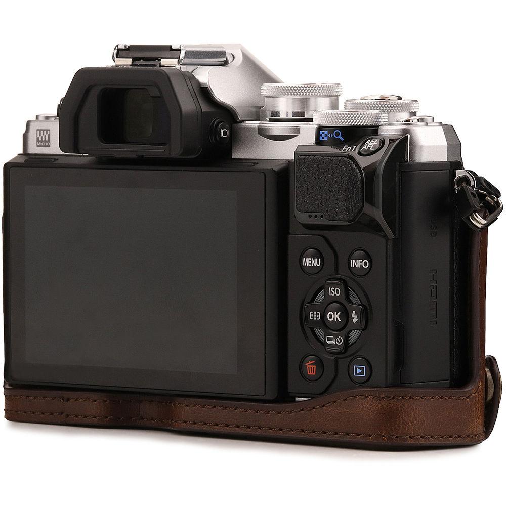 MegaGear Ever Ready Half Case and Strap for Olympus OM-D E-M10 Mark III