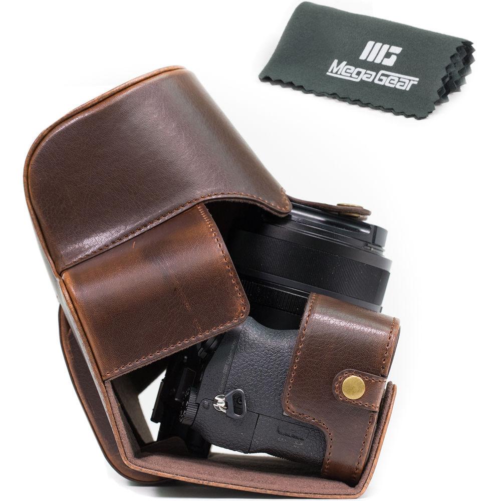 MegaGear Ever Ready Leather Camera Case for Sony Cyber-shot DSC-RX10 III