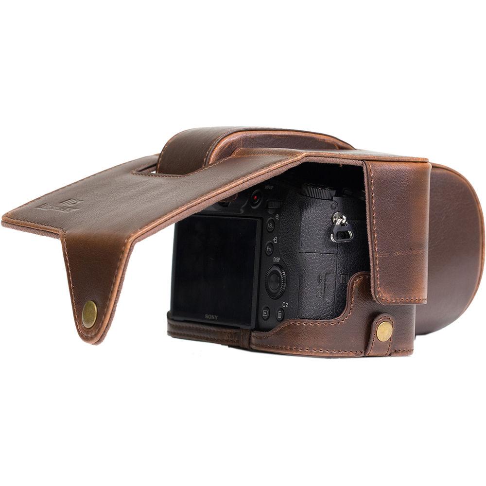 MegaGear Ever Ready Leather Camera Case for Sony Cyber-shot DSC-RX10 III