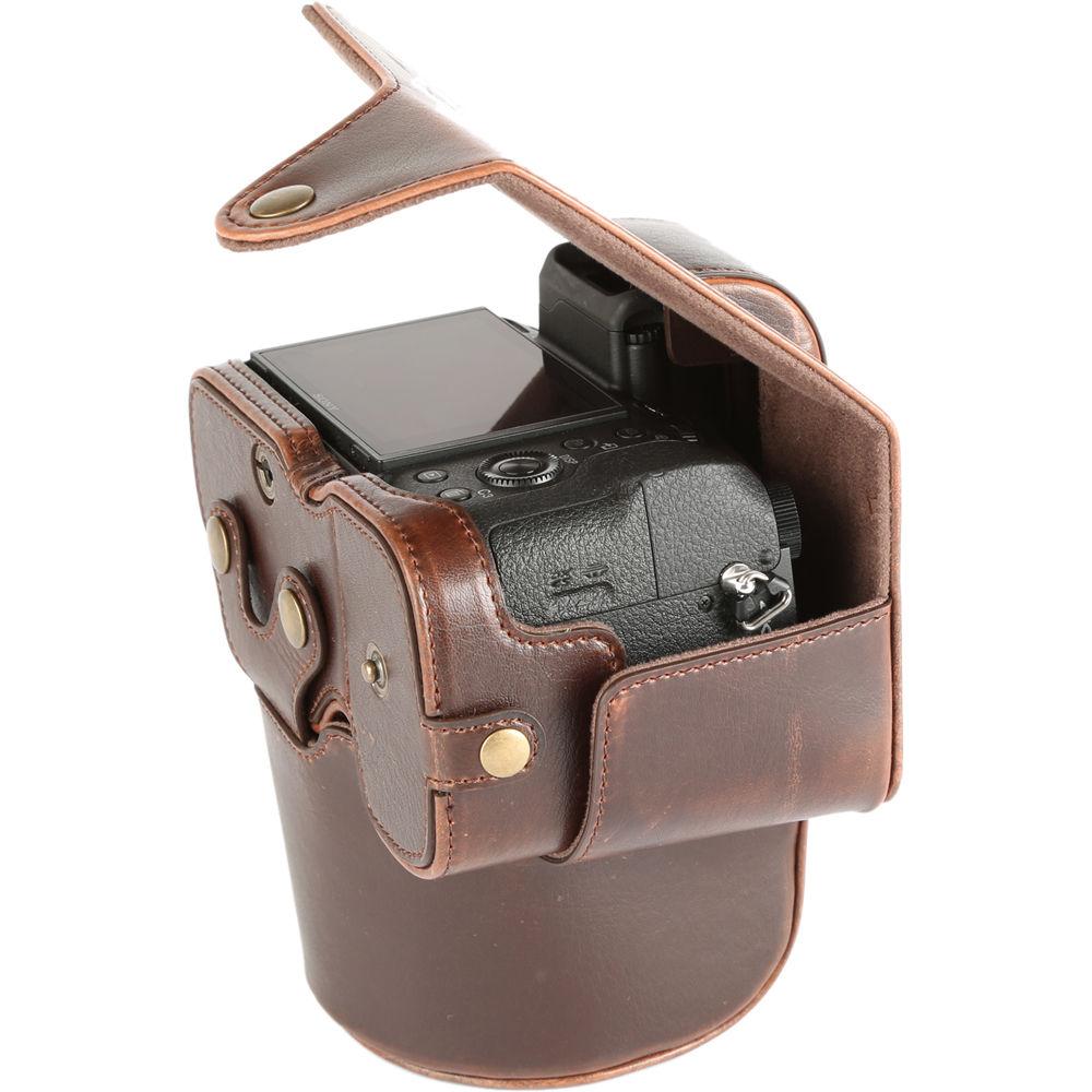 MegaGear Ever Ready Leather Camera Case for Sony Cyber-shot DSC-RX10 III