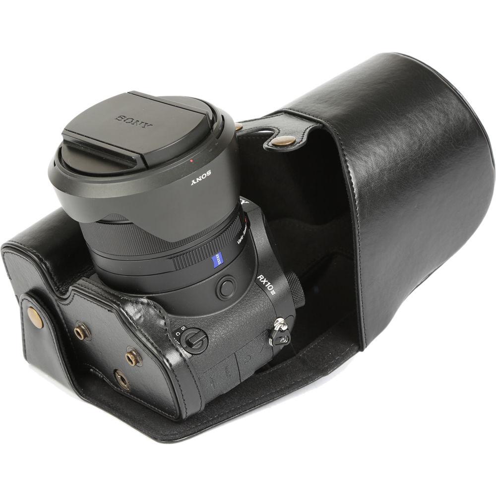 MegaGear Ever Ready Leather Camera Case for Sony Cyber-shot DSC-RX10 III