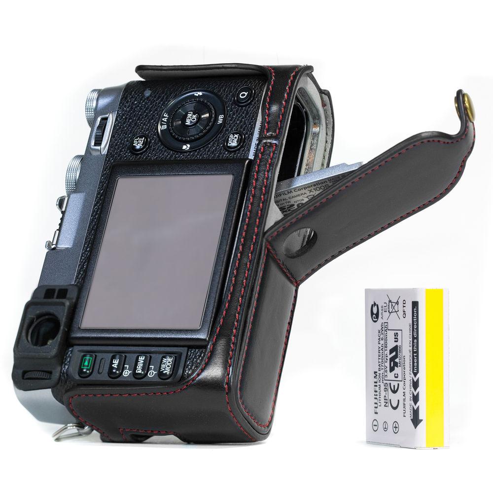 MegaGear Ever Ready PU Leather Half Case for Fujifilm X100S