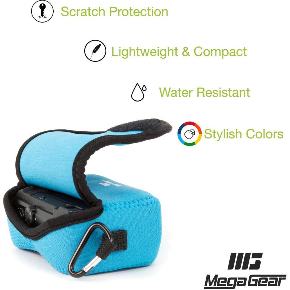 MegaGear Ultra-Light Neoprene Camera Case with Carabiner for Canon PowerShot SX620 HS