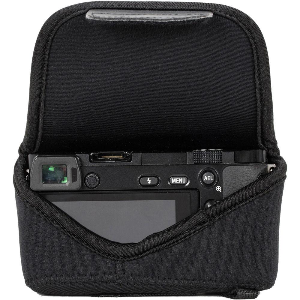 MegaGear Ultra-Light Neoprene Camera Case with Carabiner for Panasonic LUMIX DMC-LX100