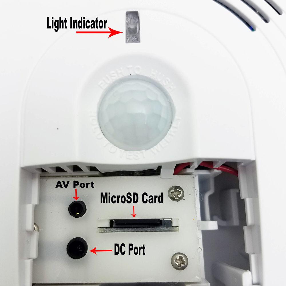 Mini Gadgets OmniX Smoke Detector with 1080p Covert Camera