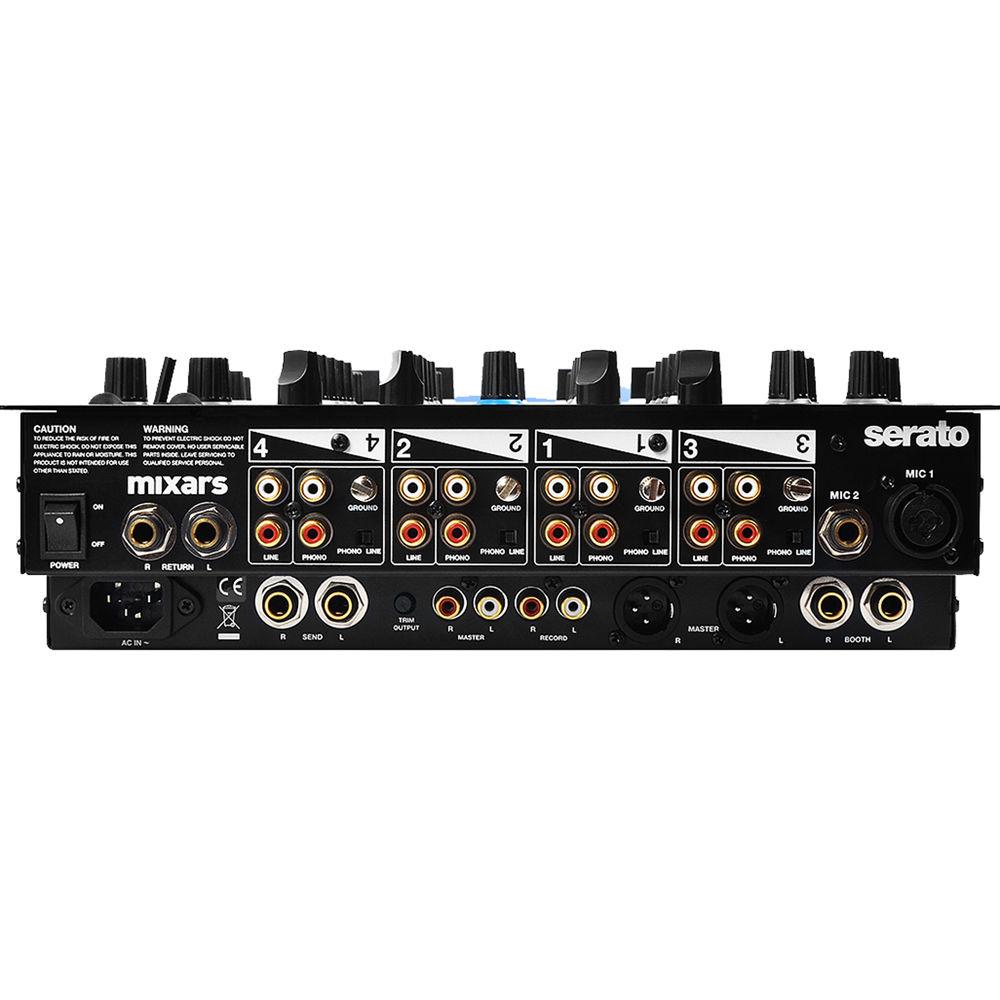Mixars QUATTRO Professional 4-Channel Mixer and Controller for Serato DJ
