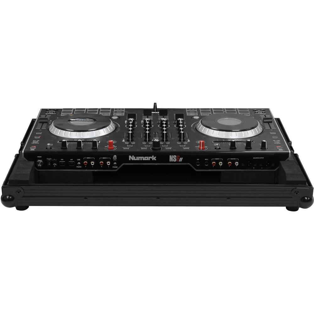 Odyssey Innovative Designs Black Label Low Profile Case for Numark NS6II DJ Controller
