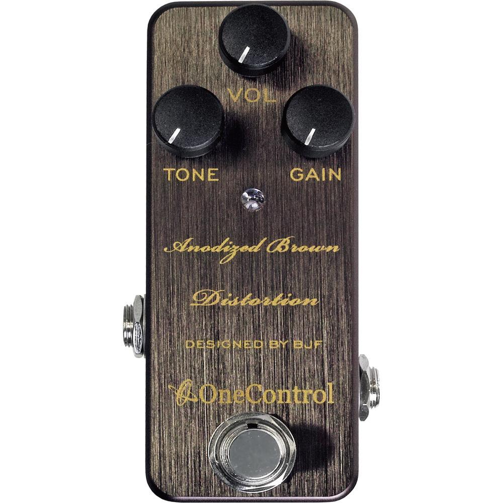 OneControl Anodized Brown Distortion Pedal