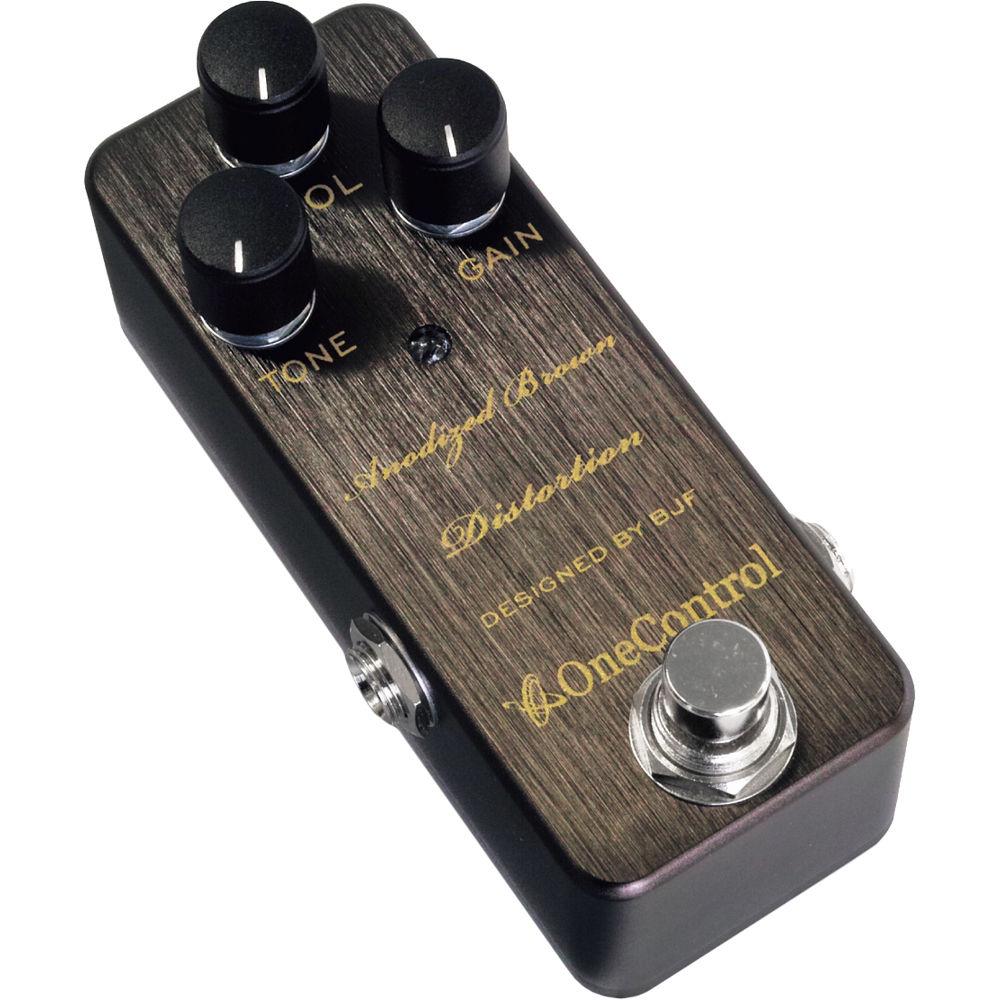 OneControl Anodized Brown Distortion Pedal