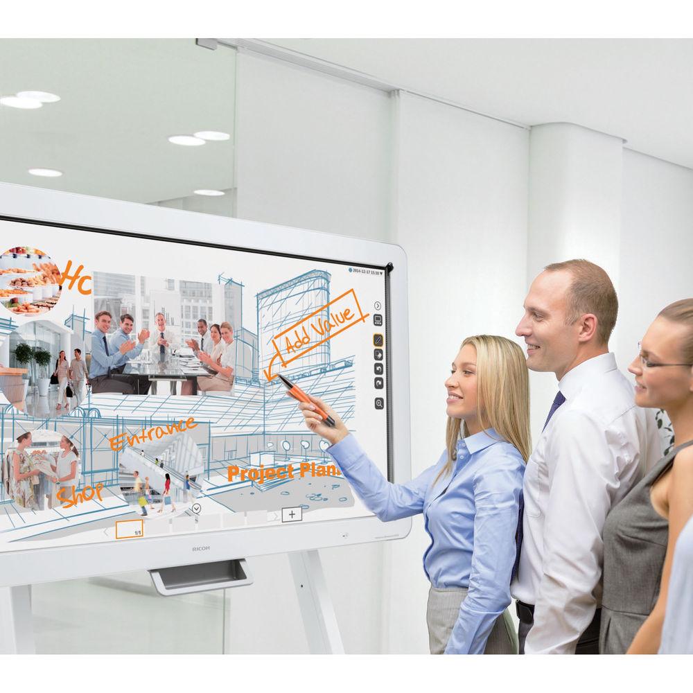 Ricoh D5510 55" Interactive Flat Panel Display with Business Controller PC