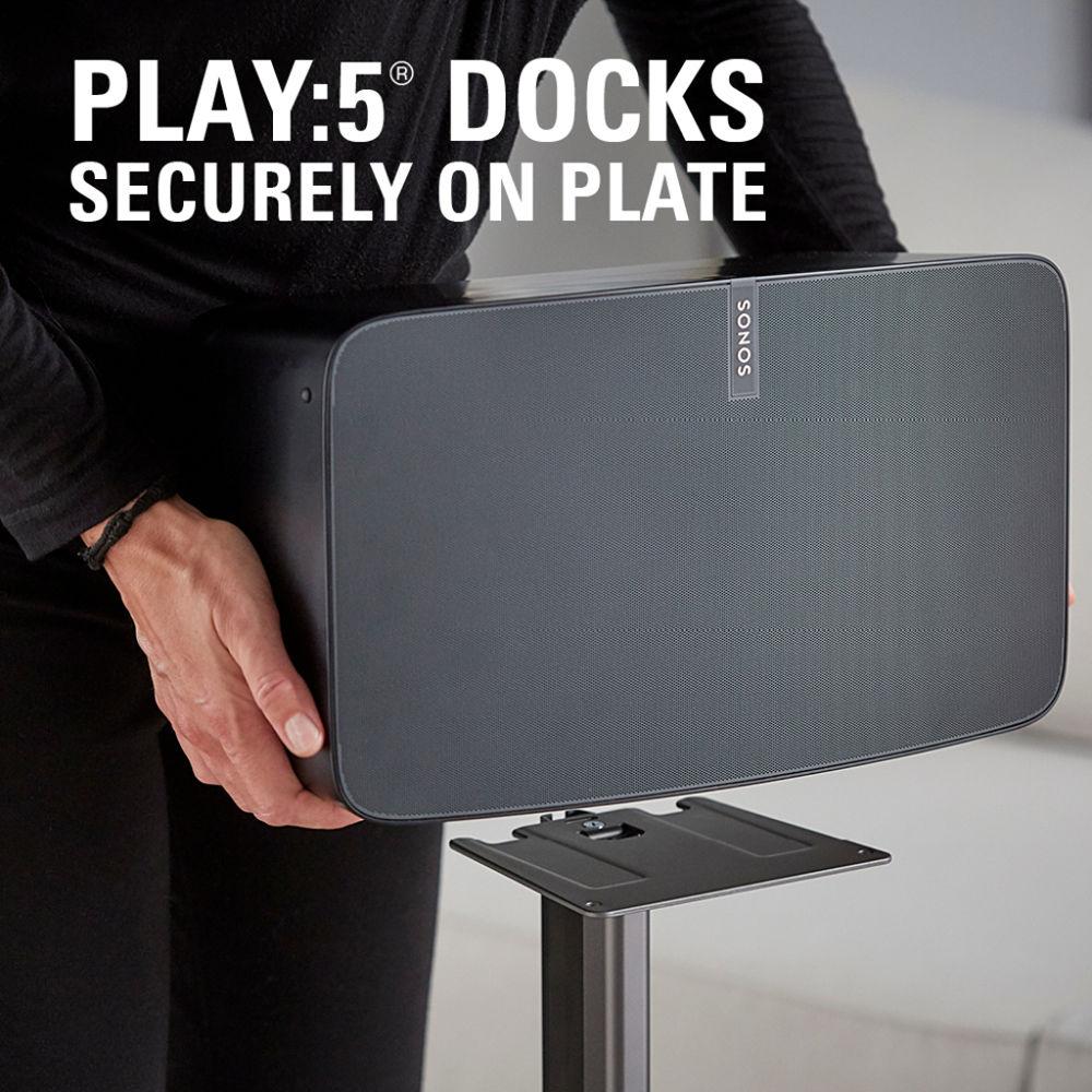 SANUS WSS51 Wireless Speaker Stand for the Sonos PLAY:5