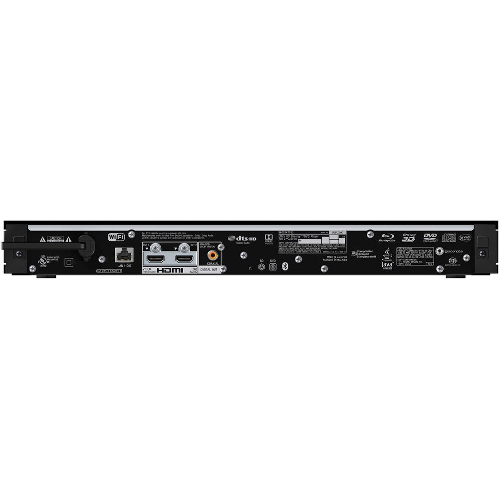 Sony UBP-X800 HDR UHD Wi-Fi Blu-ray Disc Player