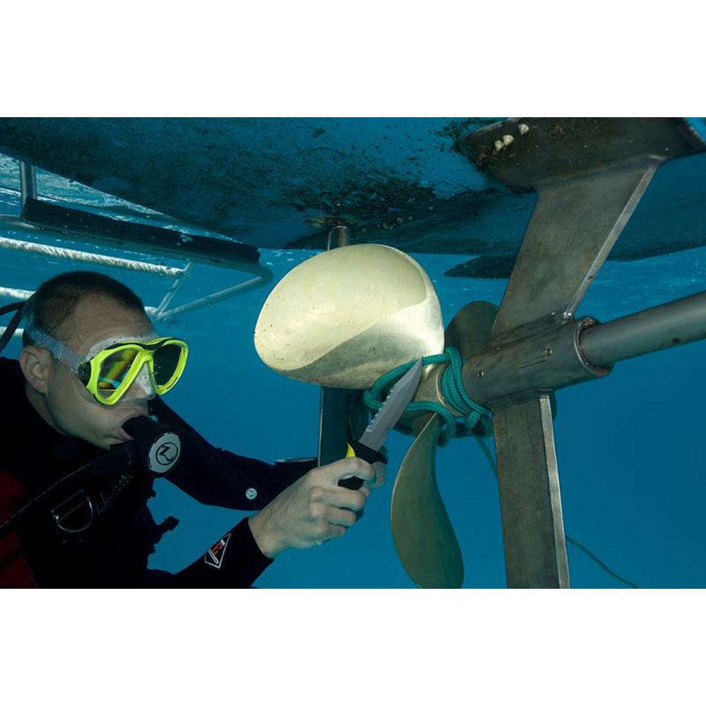 Underwater Kinetics Blue Tang Titanium Blunt Tip Dive Knife