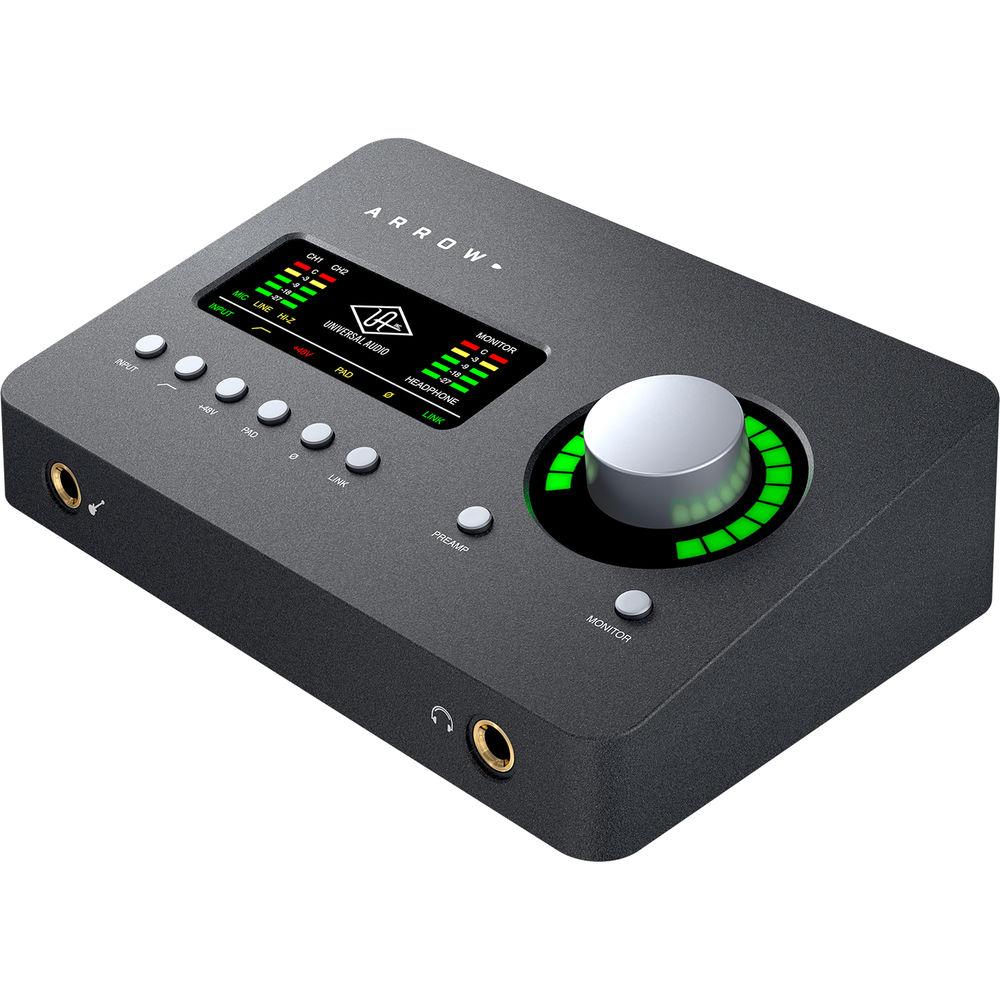 Universal Audio Arrow 2x4 Thunderbolt 3 Audio Interface with Realtime UAD-2 SOLO Core Processing