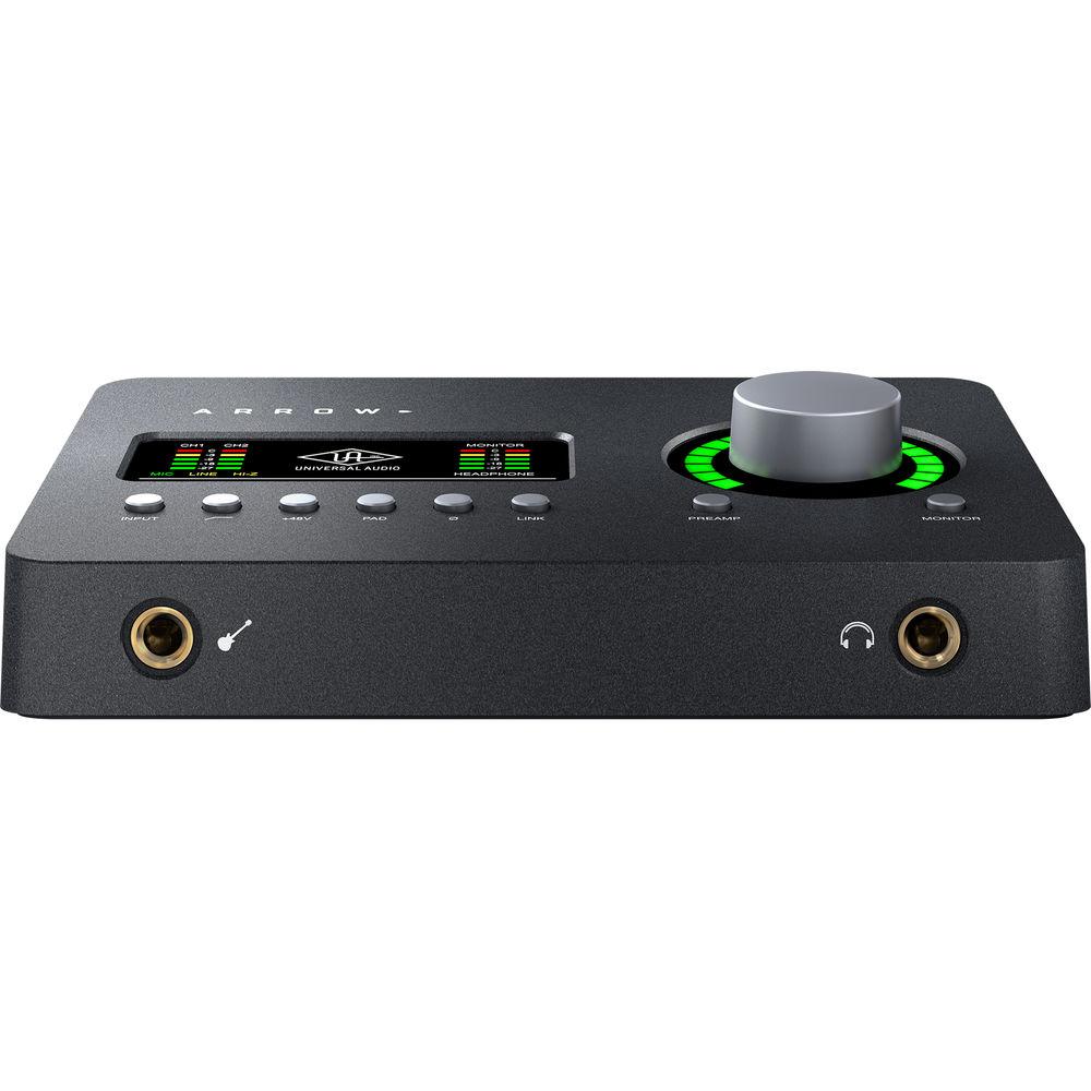 Universal Audio Arrow 2x4 Thunderbolt 3 Audio Interface with Realtime UAD-2 SOLO Core Processing, Universal, Audio, Arrow, 2x4, Thunderbolt, 3, Audio, Interface, with, Realtime, UAD-2, SOLO, Core, Processing