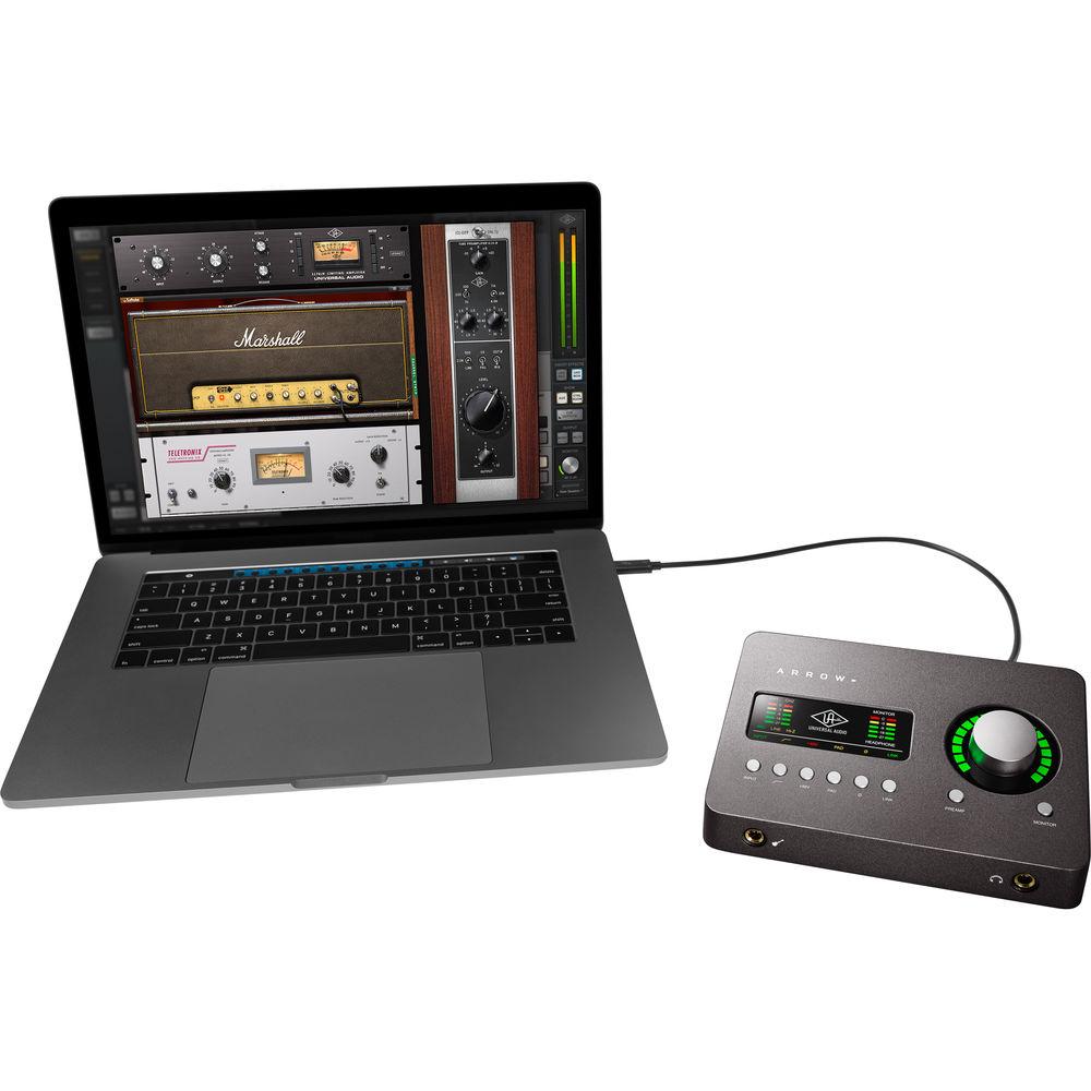 Universal Audio Arrow 2x4 Thunderbolt 3 Audio Interface with Realtime UAD-2 SOLO Core Processing