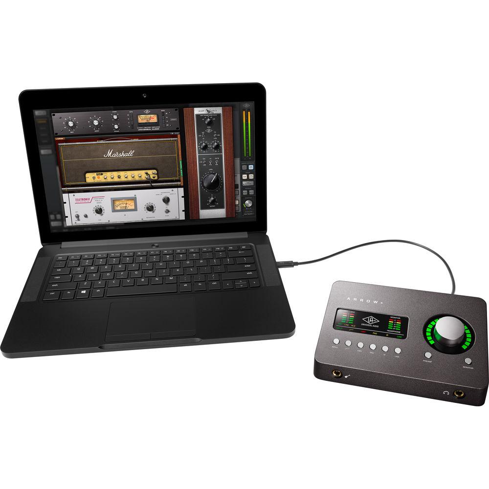 Universal Audio Arrow 2x4 Thunderbolt 3 Audio Interface with Realtime UAD-2 SOLO Core Processing