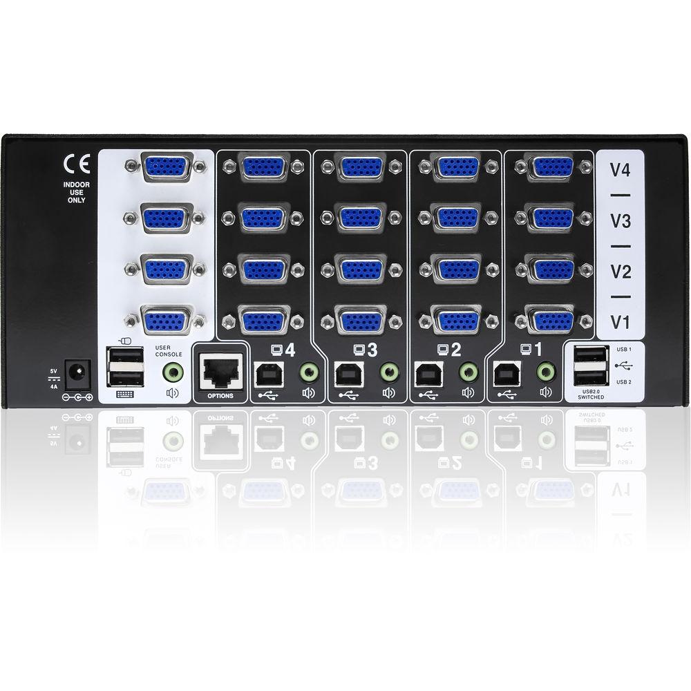 Adder ADDERView 4 PRO VGA Video & Peripheral Switch